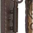 John Timberland Casa Seville 13 1/4" High Iron Scroll Traditional Outdoor Wall Light