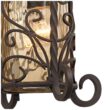 John Timberland Casa Seville 13 1/4" High Iron Scroll Traditional Outdoor Wall Light