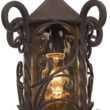 John Timberland Casa Seville 13 1/4" High Iron Scroll Traditional Outdoor Wall Light