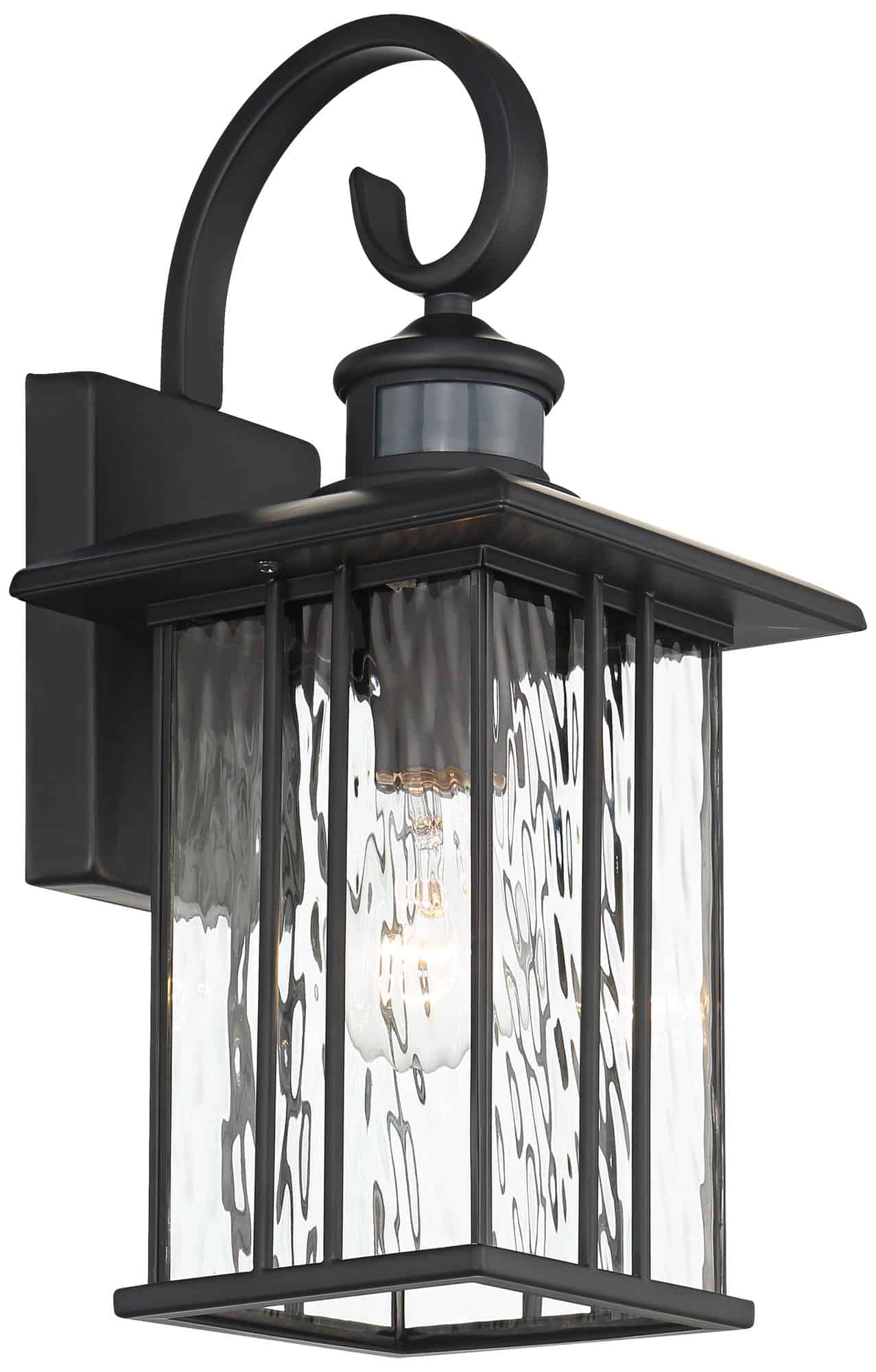 John Timberland Deaver 15 1/2" Matte Black Motion Sensor Outdoor Wall Light John Timberland Deaver 15 1/2" Matte Black Motion Sensor Outdoor Wall Light - Image 4