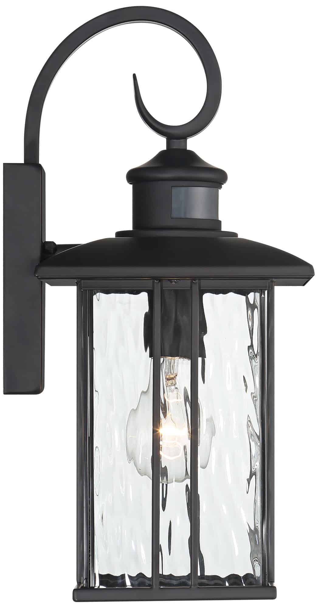 John Timberland Deaver 15 1/2" Matte Black Motion Sensor Outdoor Wall Light John Timberland Deaver 15 1/2" Matte Black Motion Sensor Outdoor Wall Light - Image 3