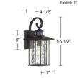 John Timberland Deaver 15 1/2" Matte Black Motion Sensor Outdoor Wall Light John Timberland Deaver 15 1/2" Matte Black Motion Sensor Outdoor Wall Light