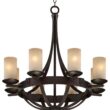 John Timberland Casa Marseille 27" High Bronze Post Light with Pier Mount Adapter