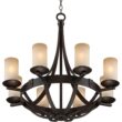 John Timberland Casa Marseille 27" High Bronze Post Light with Pier Mount Adapter