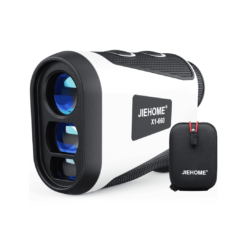 JiehomeX1 Golf Rangefinder with Slope, Flagpole Lock and Vibration, 660/1100YDS Laser Rangefinder for Golfing & Hunting