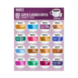 Maud's Super Flavored Coffee Pods Variety Pack, 80 ct, 16 Assorted Coffee Flavors