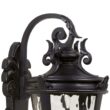 John Timberland Casa Marseille 27 1/2" High Black Outdoor Wall Light