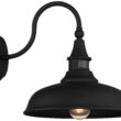John Timberland Gough 12 1/2" Black Motion Sensor Outdoor Barn Light John Timberland Gough 12 1/2" Black Motion Sensor Outdoor Barn Light
