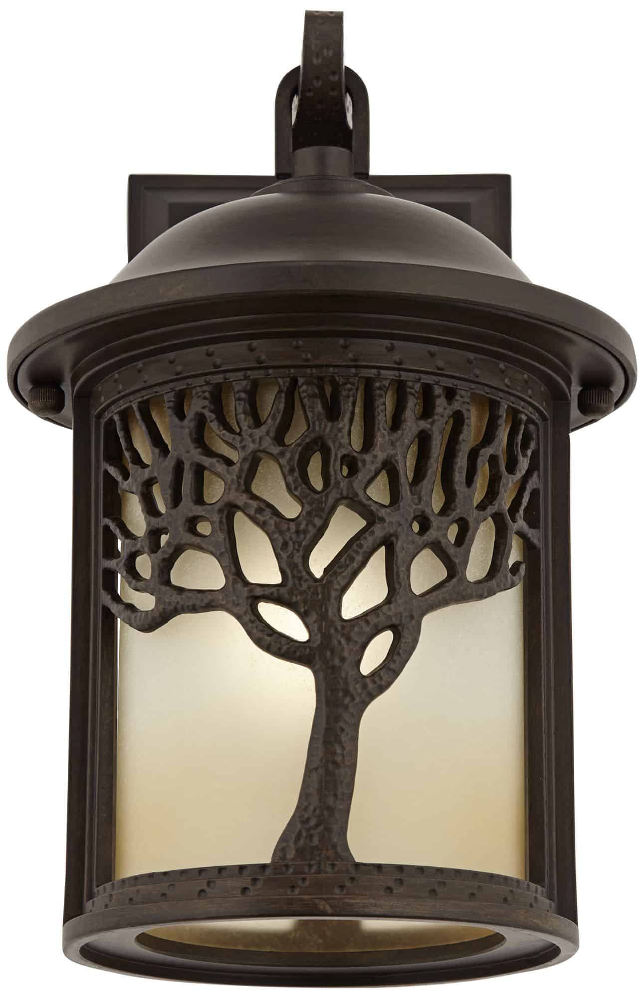 John Timberland Mission Oak Tree 12 1/4" Bronze Outdoor Wall Light John Timberland Mission Oak Tree 12 1/4" Bronze Outdoor Wall Light - Image 6