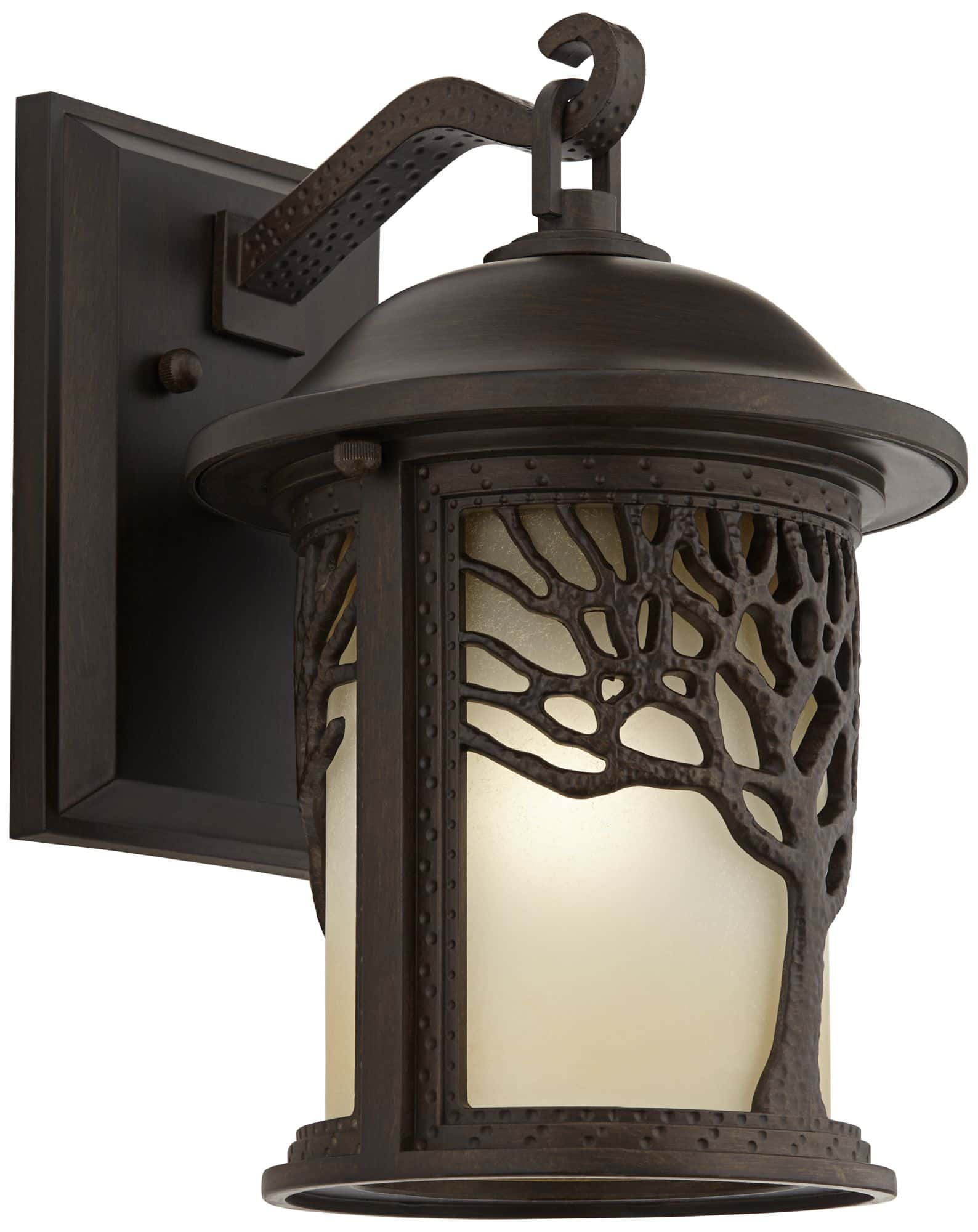 John Timberland Mission Oak Tree 12 1/4" Bronze Outdoor Wall Light John Timberland Mission Oak Tree 12 1/4" Bronze Outdoor Wall Light - Image 4