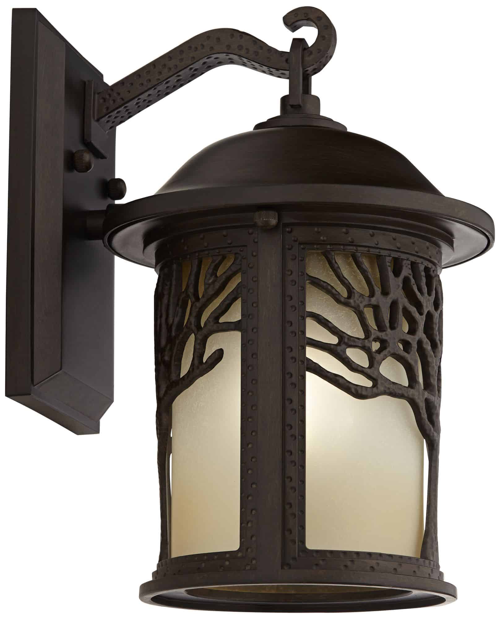 John Timberland Mission Oak Tree 12 1/4" Bronze Outdoor Wall Light John Timberland Mission Oak Tree 12 1/4" Bronze Outdoor Wall Light - Image 3