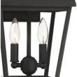 John Timberland Stratton Street 16 1/2" High Black Outdoor Wall Light