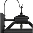 John Timberland Stratton Street 16 1/2" High Black Outdoor Wall Light