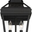 John Timberland Stratton Street 16 1/2" High Black Outdoor Wall Light