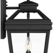 John Timberland Stratton Street 16 1/2" High Black Outdoor Wall Light