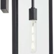 John Timberland Titan 20" High Mystic Black Outdoor Wall Light