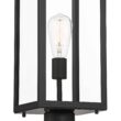 John Timberland Titan 21 3/4" High Mystic Black Outdoor Post Light
