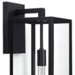 John Timberland Titan 27" High Mystic Black Outdoor Wall Light