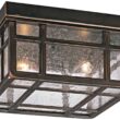 Kathy Ireland Sierra Craftsman 10 1/2" Wide Ceiling Light