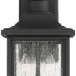 John Timberland Moray Bay 17 3/4" High Black 3-Light Outdoor Wall Light