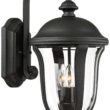 John Timberland Park Sienna 22 1/4" High Downbridge Arm Outdoor Wall Light
