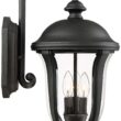 John Timberland Park Sienna 22 1/4" High Downbridge Arm Outdoor Wall Light