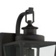 Possini Euro Ackerly 17 1/4" High Textured Black Outdoor Wall Light Possini Euro Ackerly 17 1/4" High Textured Black Outdoor Wall Light
