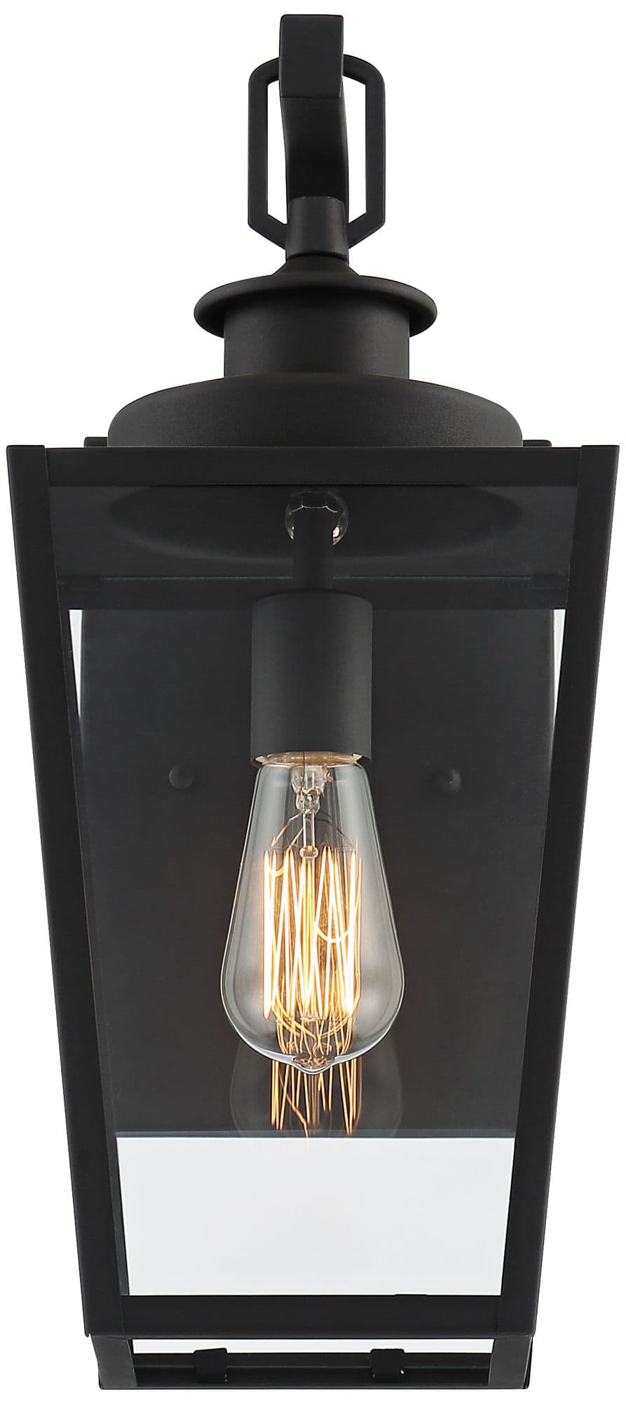 Possini Euro Ackerly 17 1/4" High Textured Black Outdoor Wall Light Possini Euro Ackerly 17 1/4" High Textured Black Outdoor Wall Light - Image 5