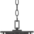 Possini Euro Arley 12 1/2" High Black Outdoor Hanging Light
