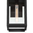 Possini Euro Atkins 14 1/4" High Die Cast Matte Black Outdoor Light
