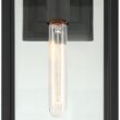 Possini Euro Atkins 21 1/4" High Die Cast Matte Black Outdoor Light