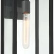 Possini Euro Atkins 21 1/4" High Die Cast Matte Black Outdoor Light