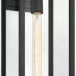 Possini Euro Atkins 24" High Die Cast Matte Black Outdoor Light