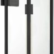 Possini Euro Atkins 24" High Die Cast Matte Black Outdoor Light