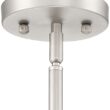 Possini Euro Spherical 16" Wide Brushed Nickel 3-Light Globe Pendant