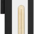 Quoizel Maren 18" High Matte Black Modern Outdoor Wall Light