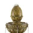 John Timberland Sag Harbor 66" High Stone 4-Tier LED Outdoor Floor Fountain