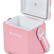 Igloo 11 QT Tag-a-Long Hard Sided Cooler, Blush, 14 Can Capacity