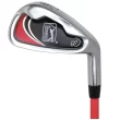 PGA Tour G1 Series Kids Red Golf Club Set With 3 Clubs, Carry Bag & 5 Total Pieces, 4'1"-4'8", Ages 5-8