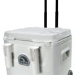 Igloo 52 QT 5-Day Marine Ice Chest Cooler with Wheels, White