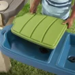 Step2 All-Around Playtime Patio with Canopy with 16 Play Accessories Playhouse Kids Outdoor Toys