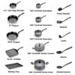T-fal Easy Care, 20 Piece Non-Stick Pots and Pans Cookware Set, Grey