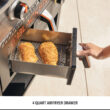 Blackstone 2-Burner 28" Propane Griddle with Air Fryer Combo