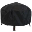 Sunnydaze Decor 34-in W Bronze Steel Wood-Burning Fire Pit