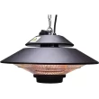 Hanover 5118-BTU 120-Volt Black Stainless Steel Electric Patio Heater