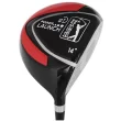 PGA Tour G1 Series Kids Red Golf Club Set With 3 Clubs, Carry Bag & 5 Total Pieces, 4'1"-4'8", Ages 5-8