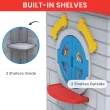 Nick Jr. PAW Patrol Plastic Indoor/Outdoor Playhouse with Easy Assembly by Delta Children
