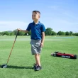 PGA Tour G1 Series Kids Red Golf Club Set With 3 Clubs, Carry Bag & 5 Total Pieces, 4'1"-4'8", Ages 5-8