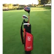 PGA Tour G1 Series Kids Red Golf Club Set With 3 Clubs, Carry Bag & 5 Total Pieces, 4'1"-4'8", Ages 5-8