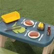 Step2 Sizzle & Smoke Barbecue Blue Toddler Grill Playset with 15 Piece Plastic Barbeque Play Set Step2 Sizzle & Smoke Barbecue Blue Toddler Grill Playset with 15 Piece Plastic Barbeque Play Set